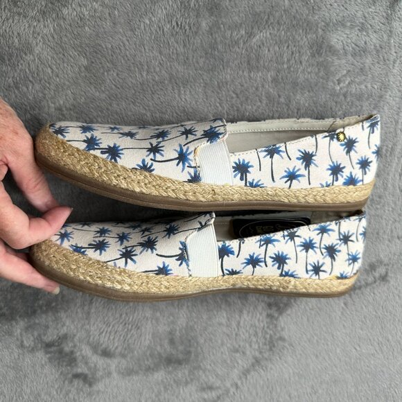 Bass Jenny Palm Tree Espadrille Flats‎ Size 8M NWT Coastal Boho - Picture 7 of 15